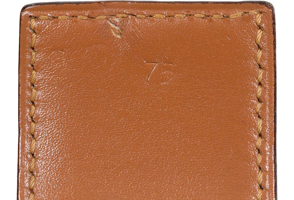 Hermès Red Collier De Chien Lizard Belt