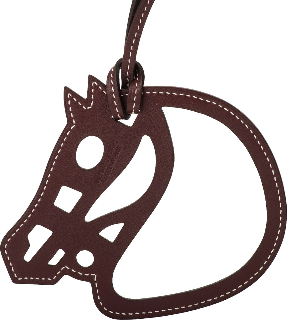 Hermès Brown Cheval Bag Charm