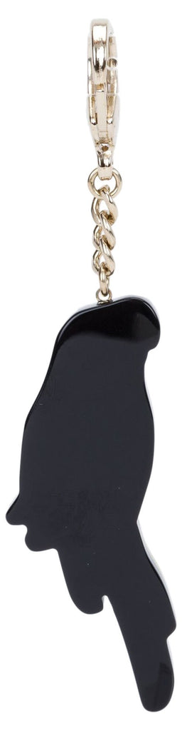 Chanel Lucite Parrot Keychain