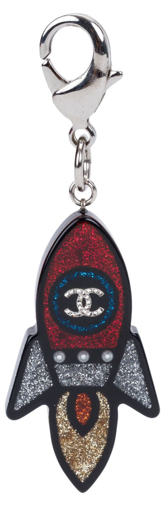 Chanel Lucite Rocket Keychain