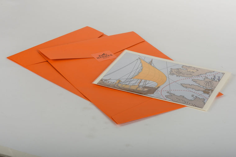 Hermes New Vintage Silk Postcards