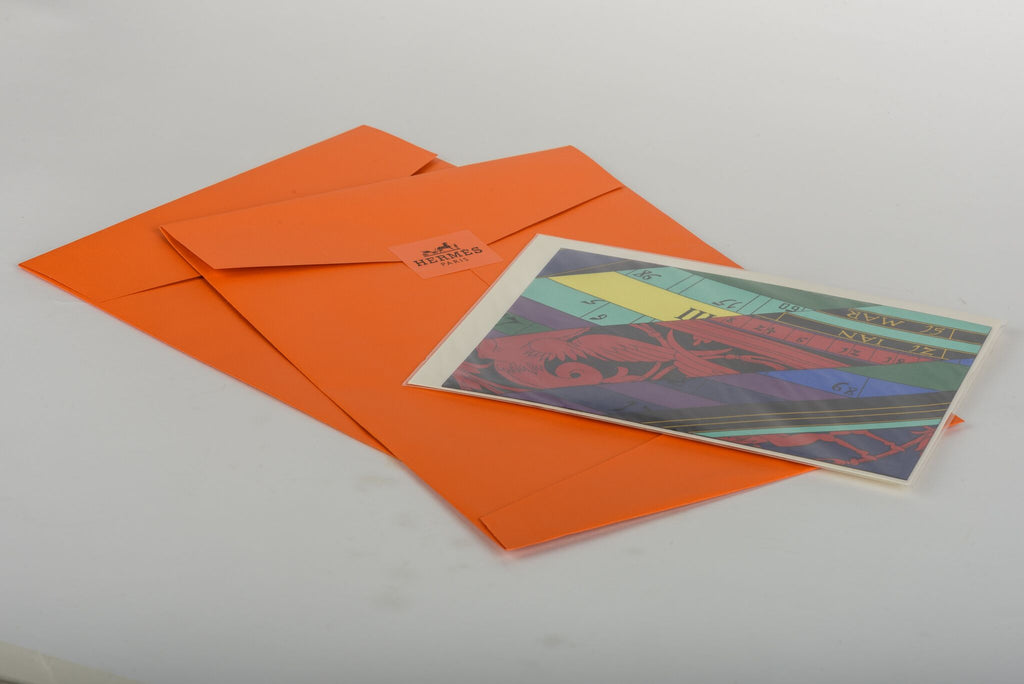 Hermes New Vintage Silk Postcards