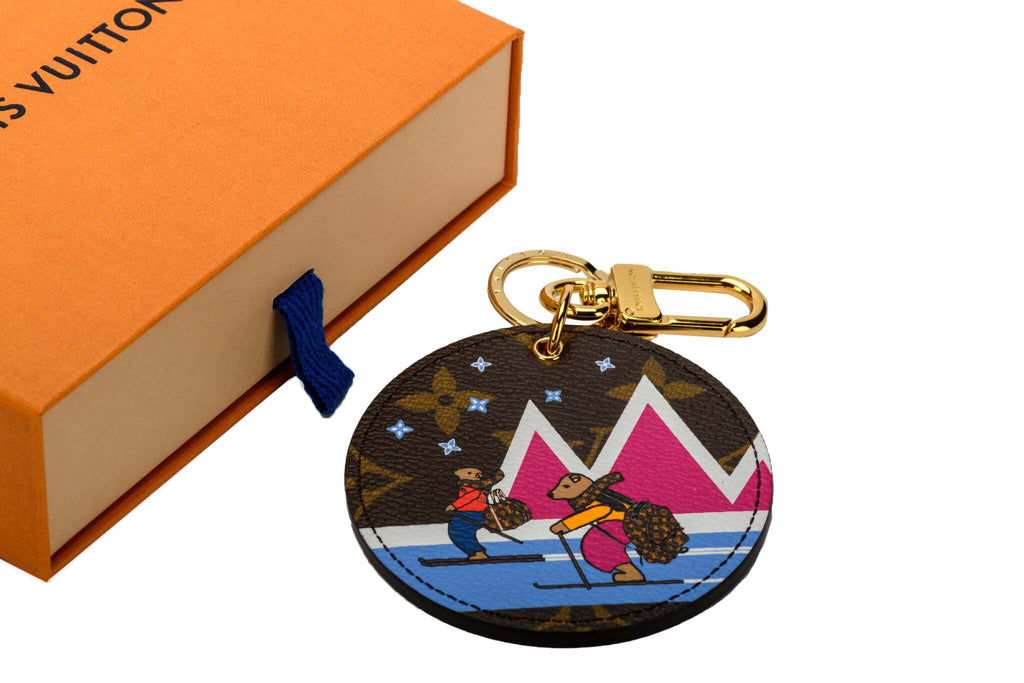 Louis Vuitton Bears Round Keychain