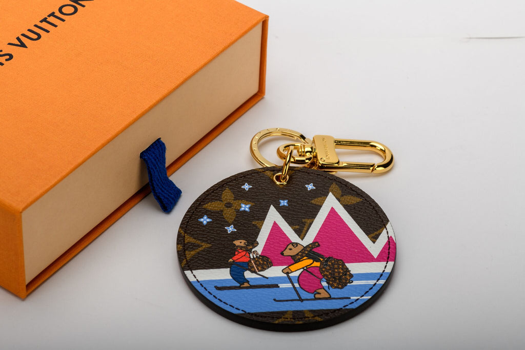 Louis Vuitton Bears Round Keychain
