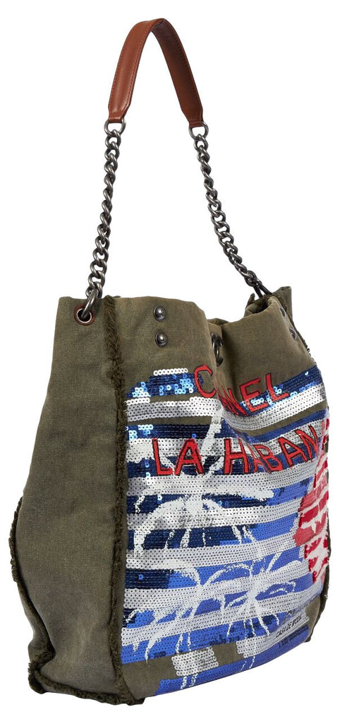 Chanel Coco Cuba Sequins Tote
