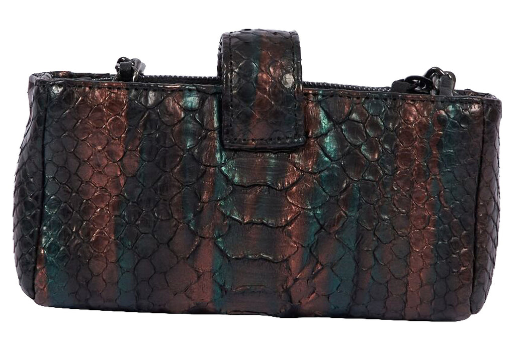 Chanel Iridescent Python Mini Cross-Body