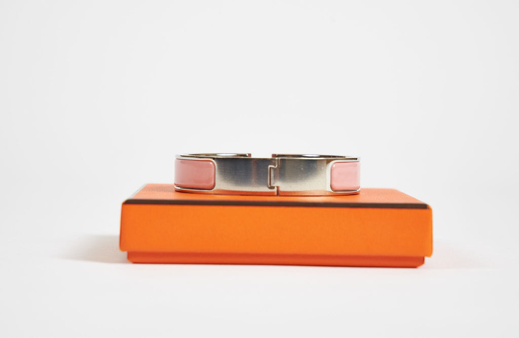 Hermès Rose Clic Clac SM Bracelet