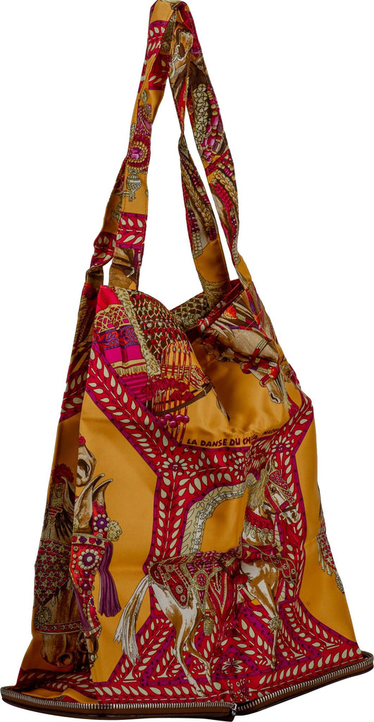 Hermes Noisette Danse de Cheval Pop Bag