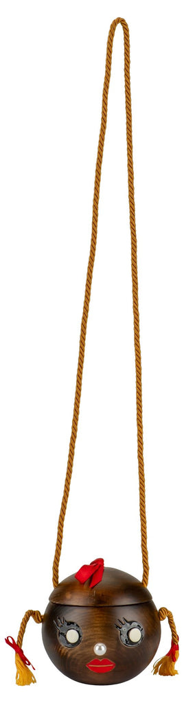 Charlotte Olympia Wood Crossbody Bag