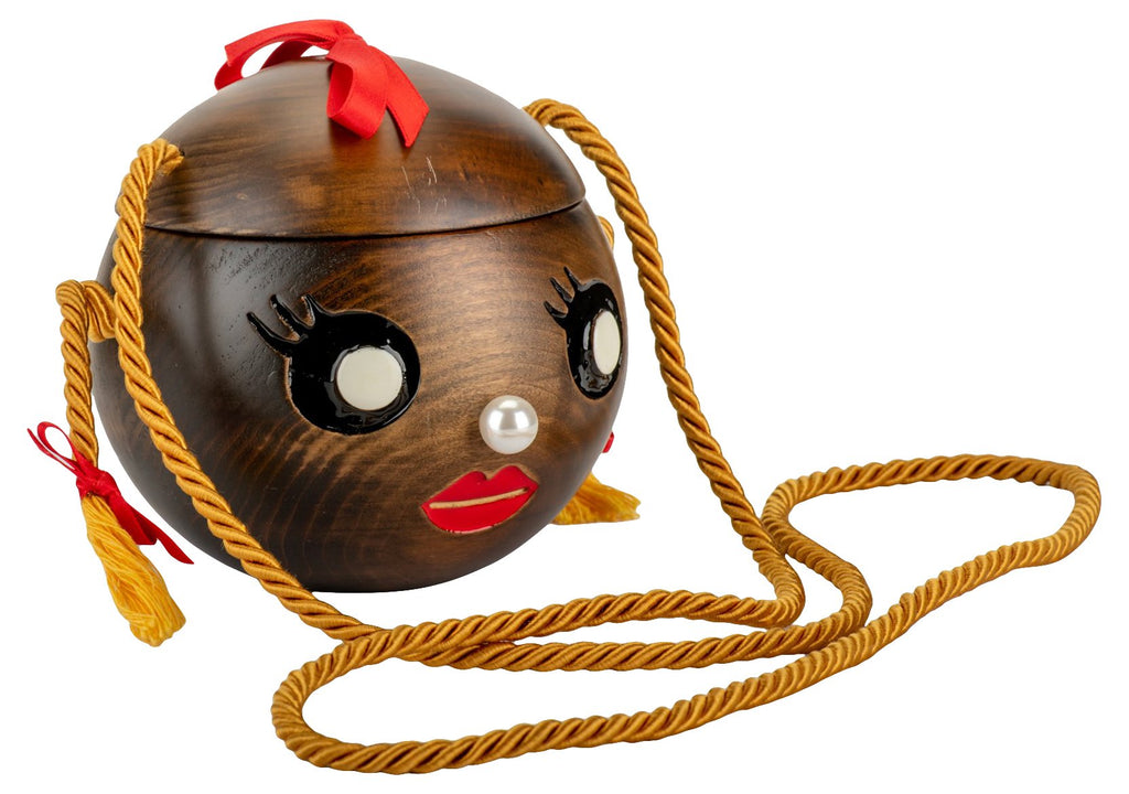 Charlotte Olympia Wood Crossbody Bag