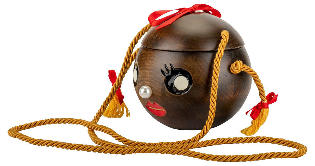 Charlotte Olympia Wood Crossbody Bag