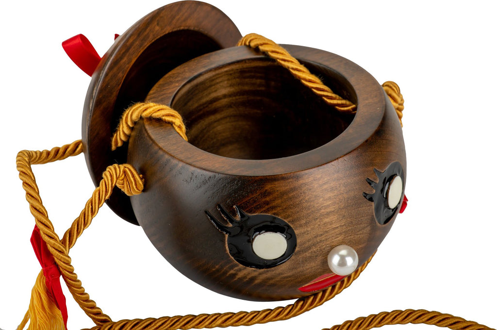 Charlotte Olympia Wood Crossbody Bag