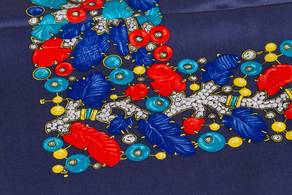 Cartier Silk Twill Jewel Scarf
