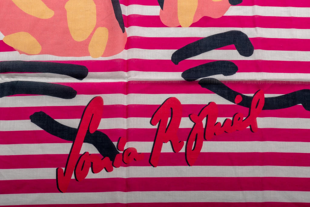 Sonia Rykiel Cotton Figurine Scarf