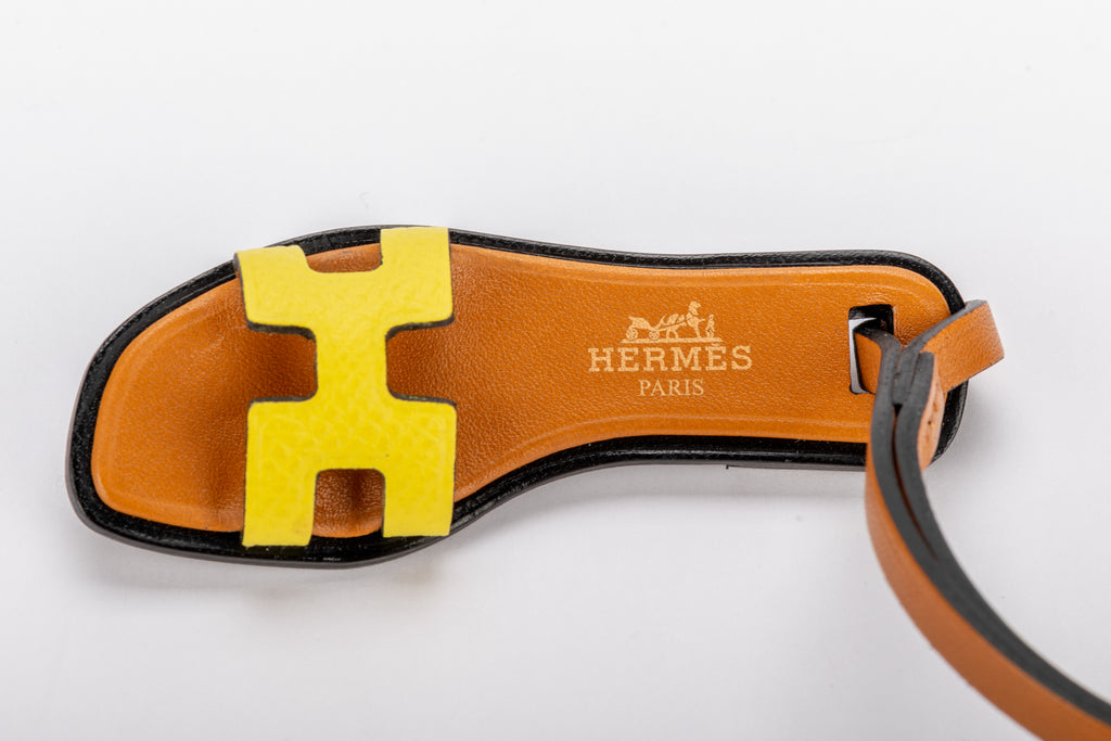 Hermes Rare Oran Yellow Bag Charm BNIB