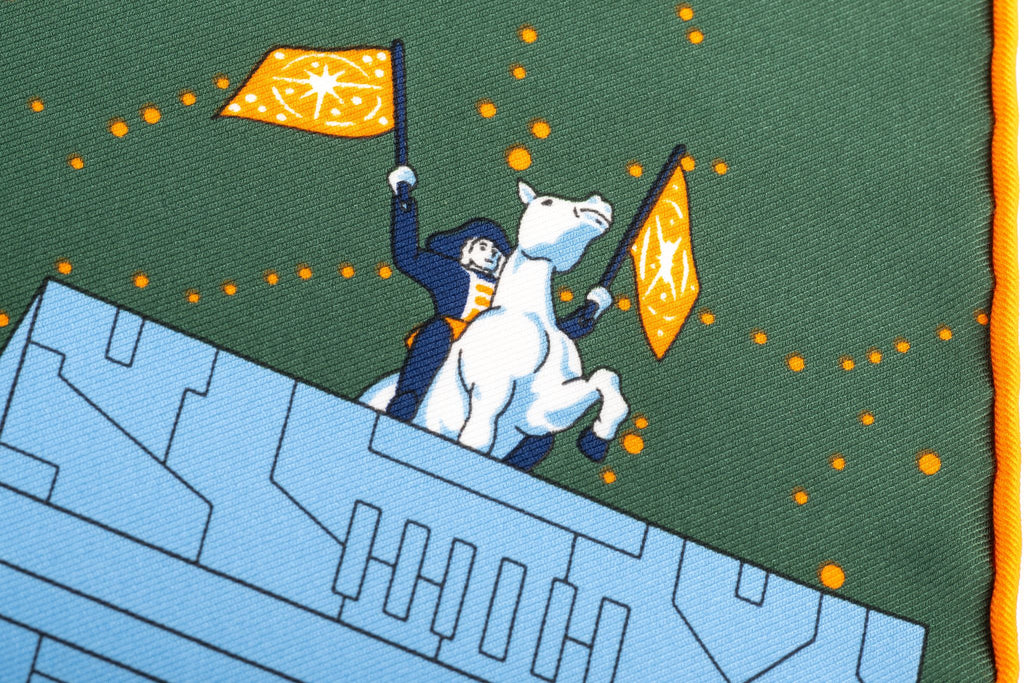 Hermes NIB Small Silk Spaceship Gavroche