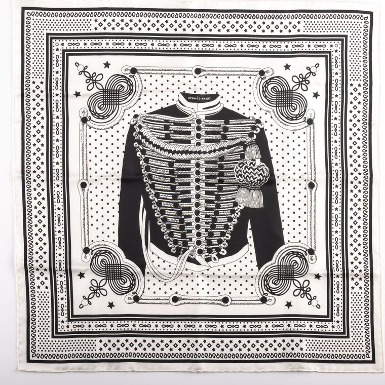 Hermès Brandebourg Bandana Silk