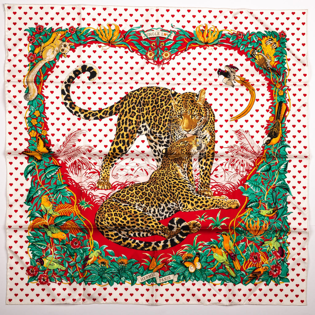 Hermes Lim.Ed. Jungle Love Hearts Dallet