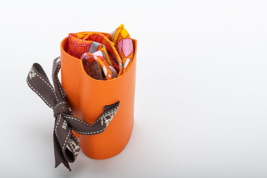 Hermes Lim.Ed. Gastronomie Heart Scarf