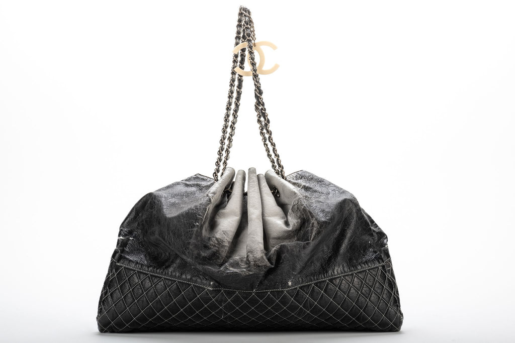 Chanel Degrade' Patent LG Shoulder Bag