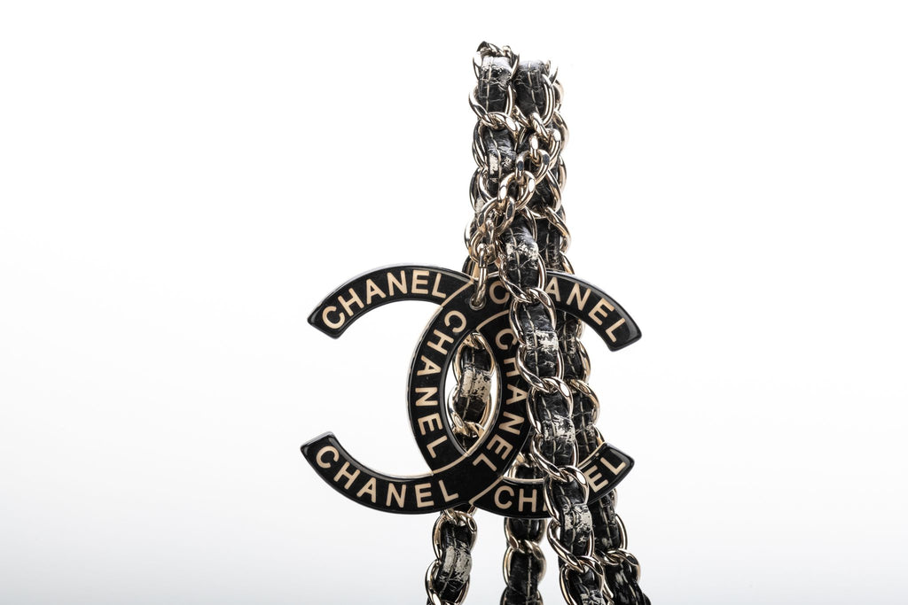 Chanel Degrade' Patent LG Shoulder Bag