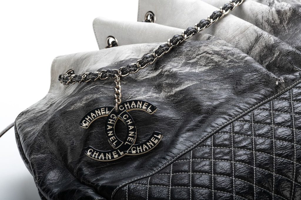 Chanel Degrade' Patent LG Shoulder Bag