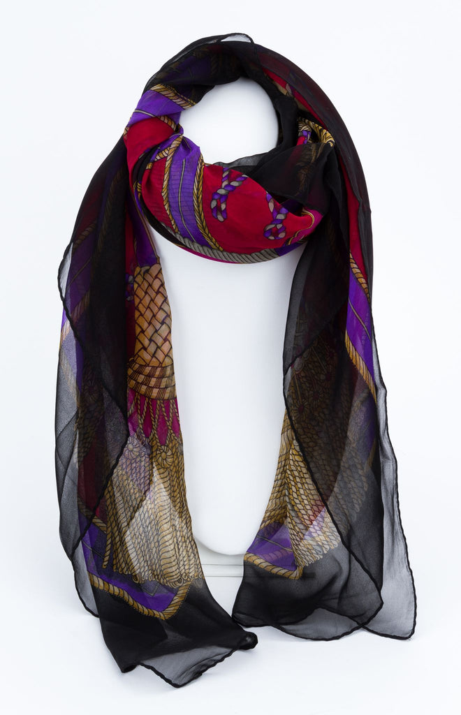 Ferragamo Silk Chiffone Shawl