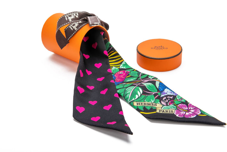 Hermès Rare Jungle Love Twilly BNIB