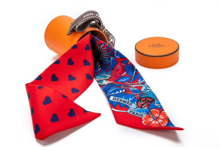 Hermès Rare Jungle Love Twilly BNIB