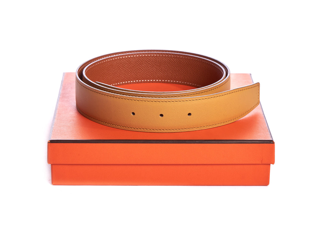 Hermès BNIB Reversible Leather Strap 32m