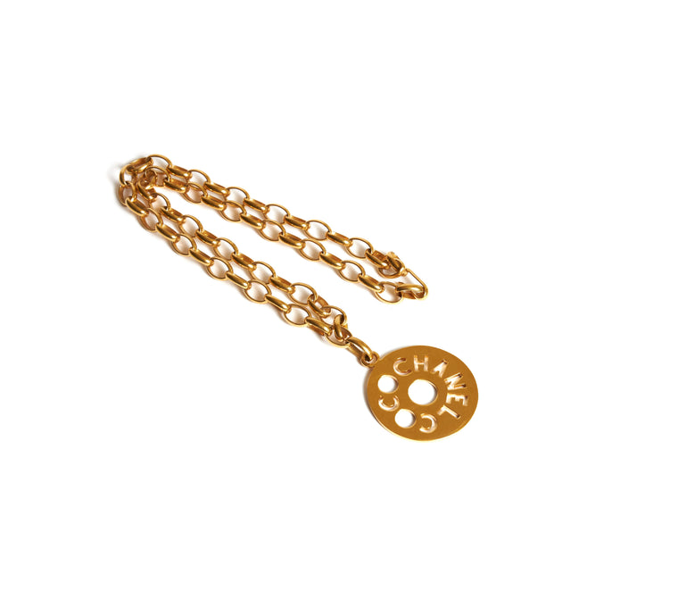 Chanel 70s Iconic Oversize Pendant
