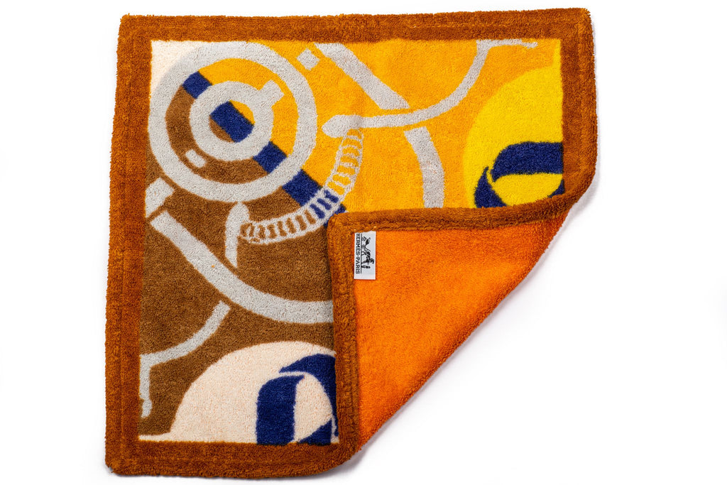 Hermes Terry Cloth Square Bath Towel