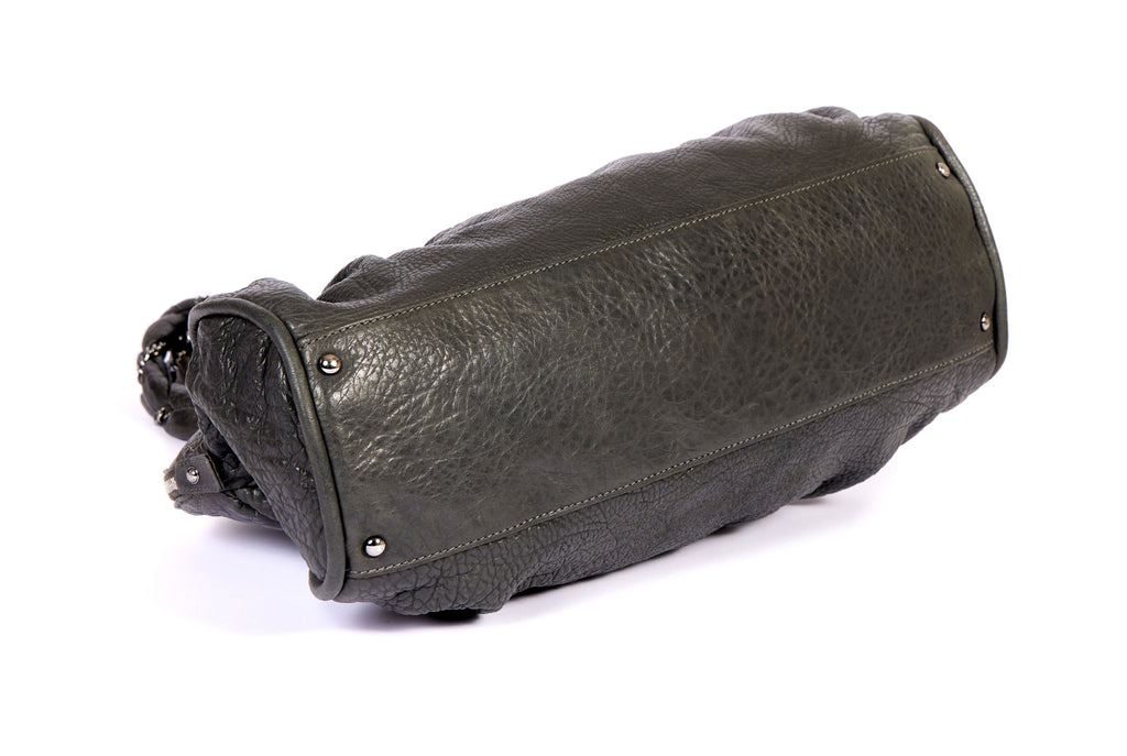 Chanel Gray Distressed Large Tote