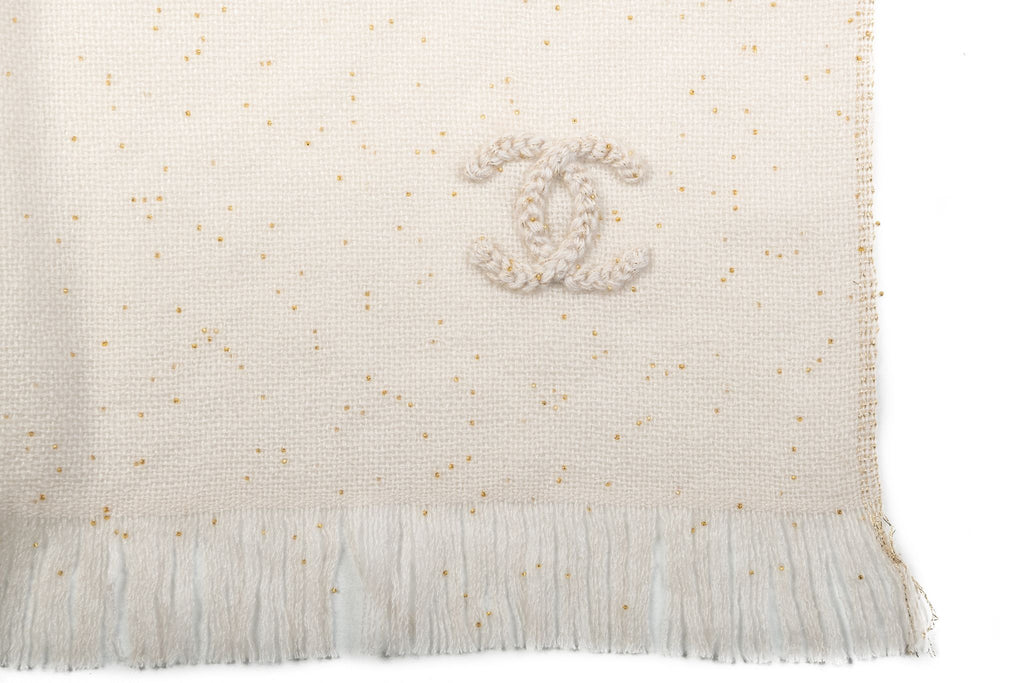 Chanel BN Cashmere Silk Degrade' Stole