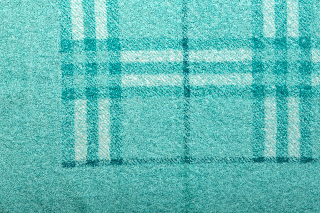 Burberry New Turquoise Cotton Towel