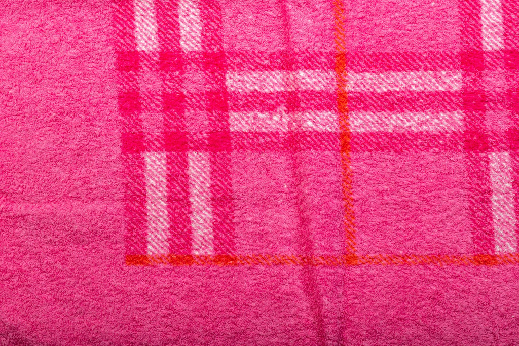 Burberry Cotton Beach Towel Fuchsia