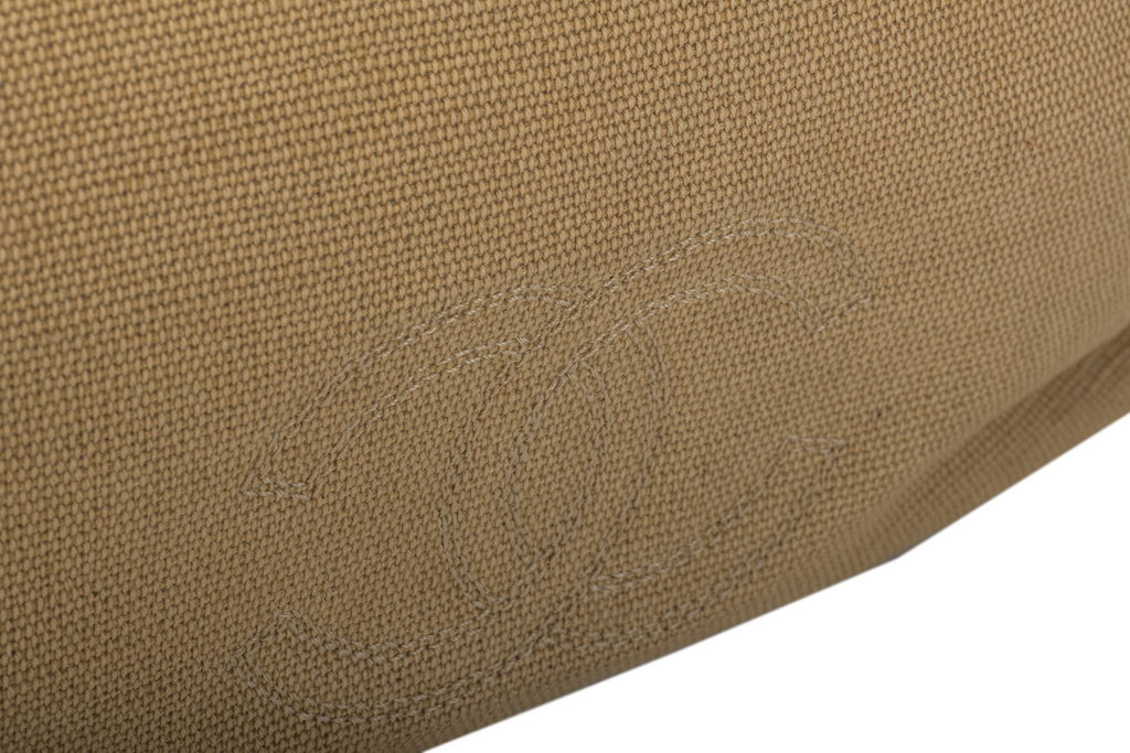 Chanel Brown Raffia Shoulder Tote