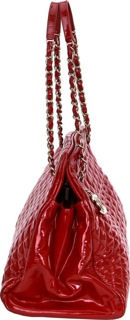 Chanel XXL Red Patent Mademoiselle