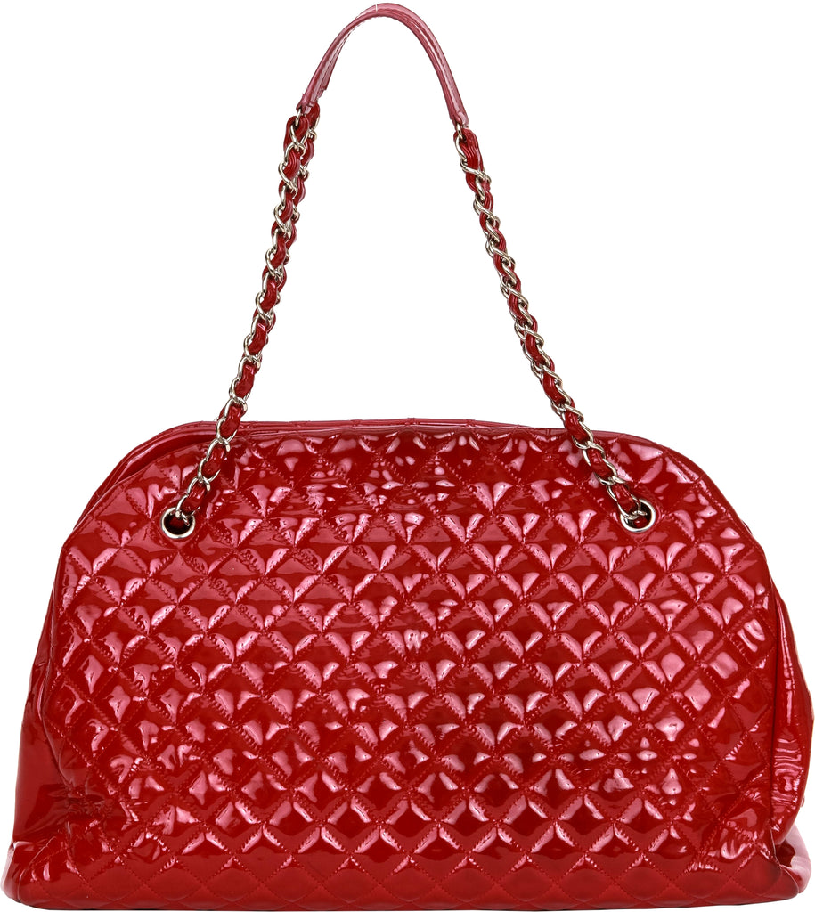 Chanel XXL Red Patent Mademoiselle