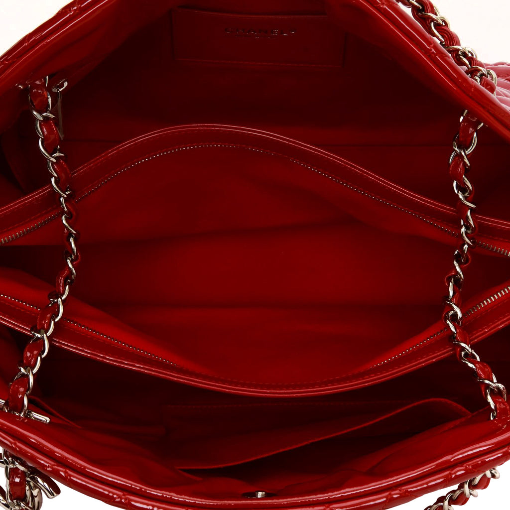 Chanel XXL Red Patent Mademoiselle