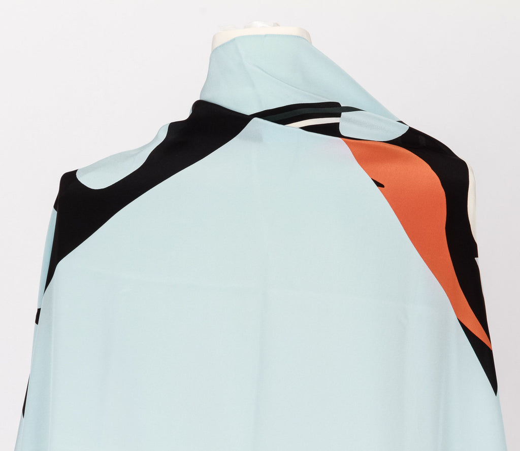 New Dior Oversized Silk Celeste Shawl