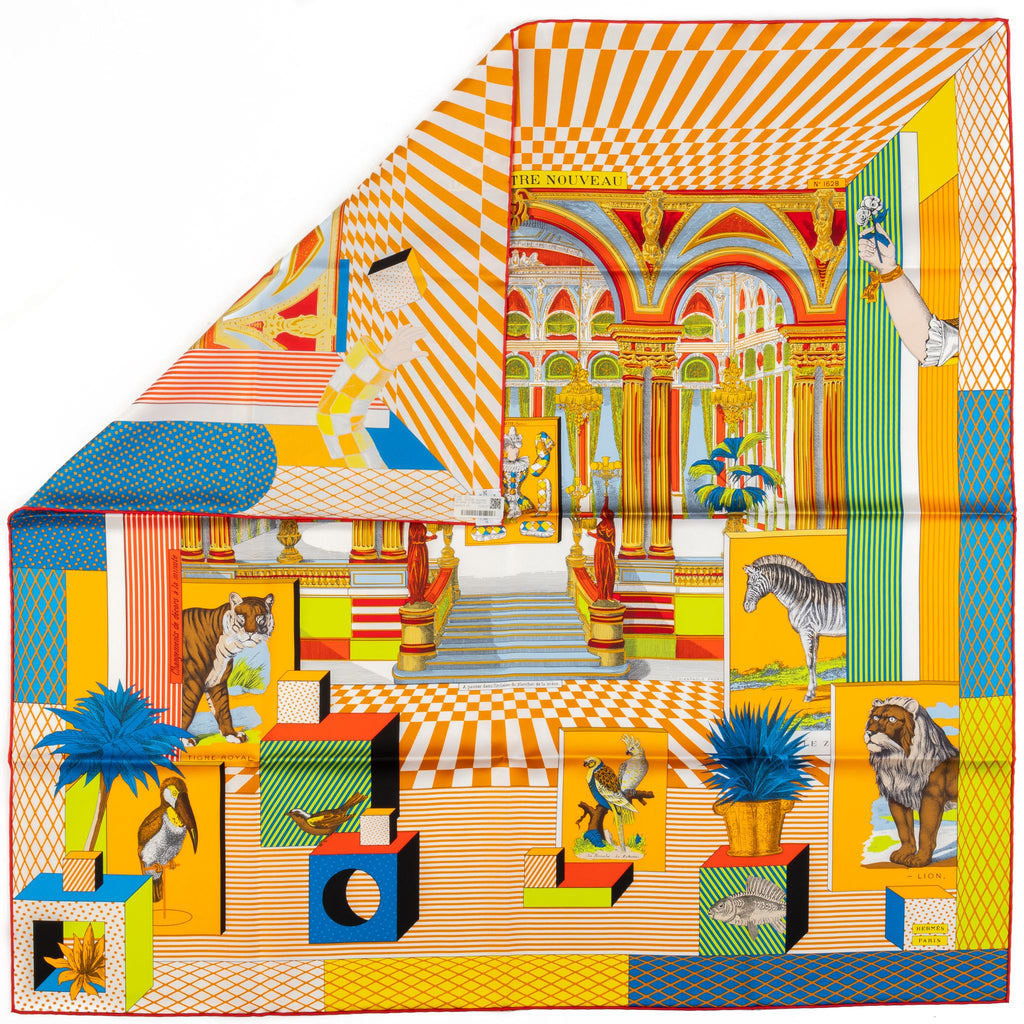 Hermès New Grand Theatre Nouveau Scarf