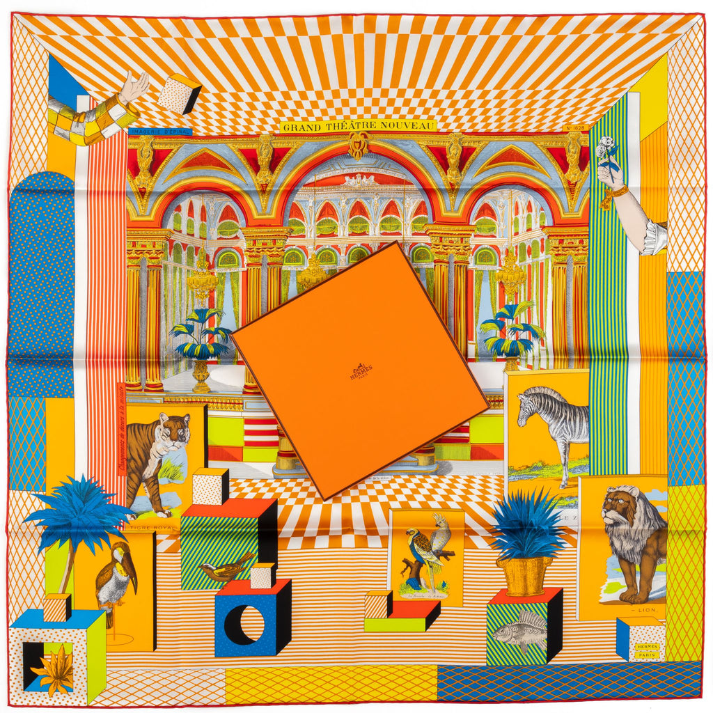 Hermès New Grand Theatre Nouveau Scarf