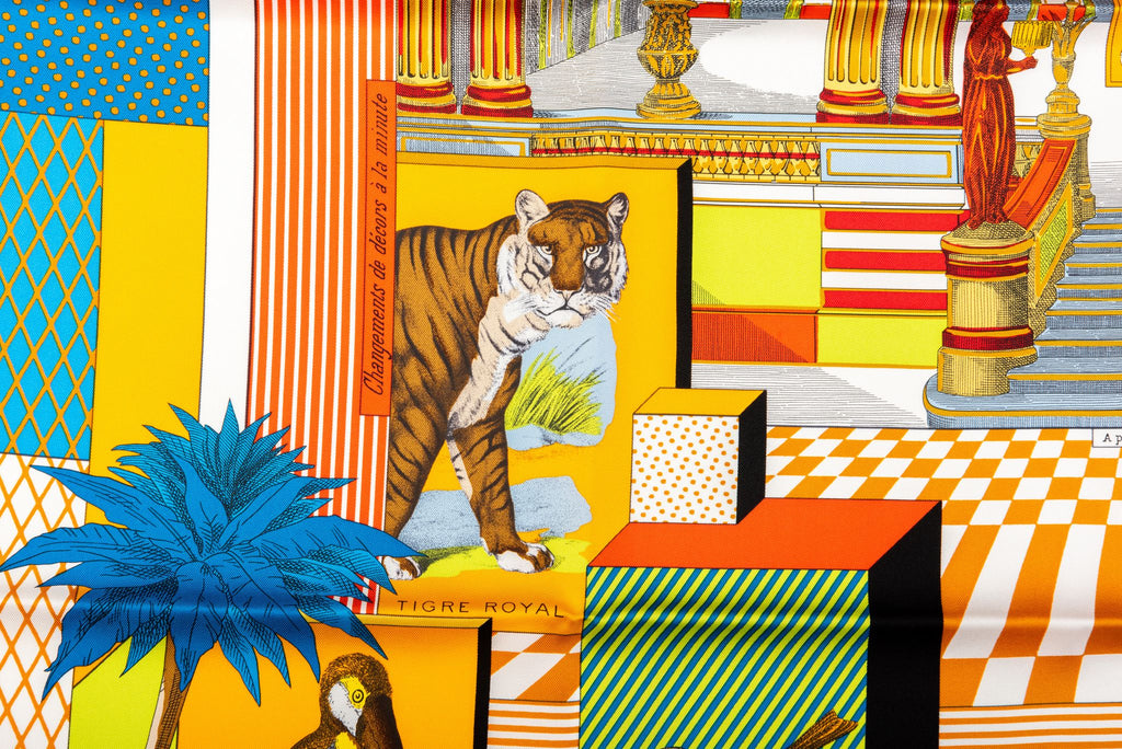 Hermès New Grand Theatre Nouveau Scarf