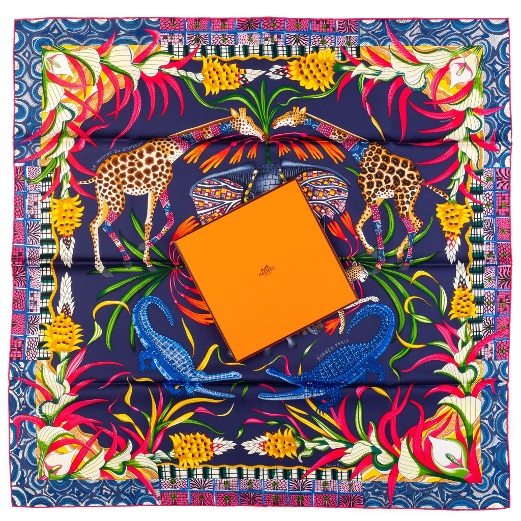 Hermès Le Marche Du Zambeze Scarf