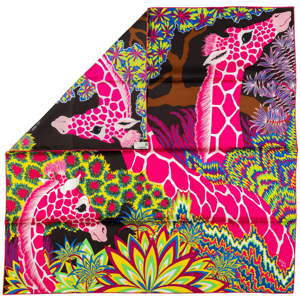 Hermès New Three Graces Back Silk Scarf