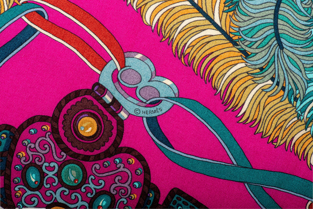 Hermès Sous lâ™egide de mars Shawl