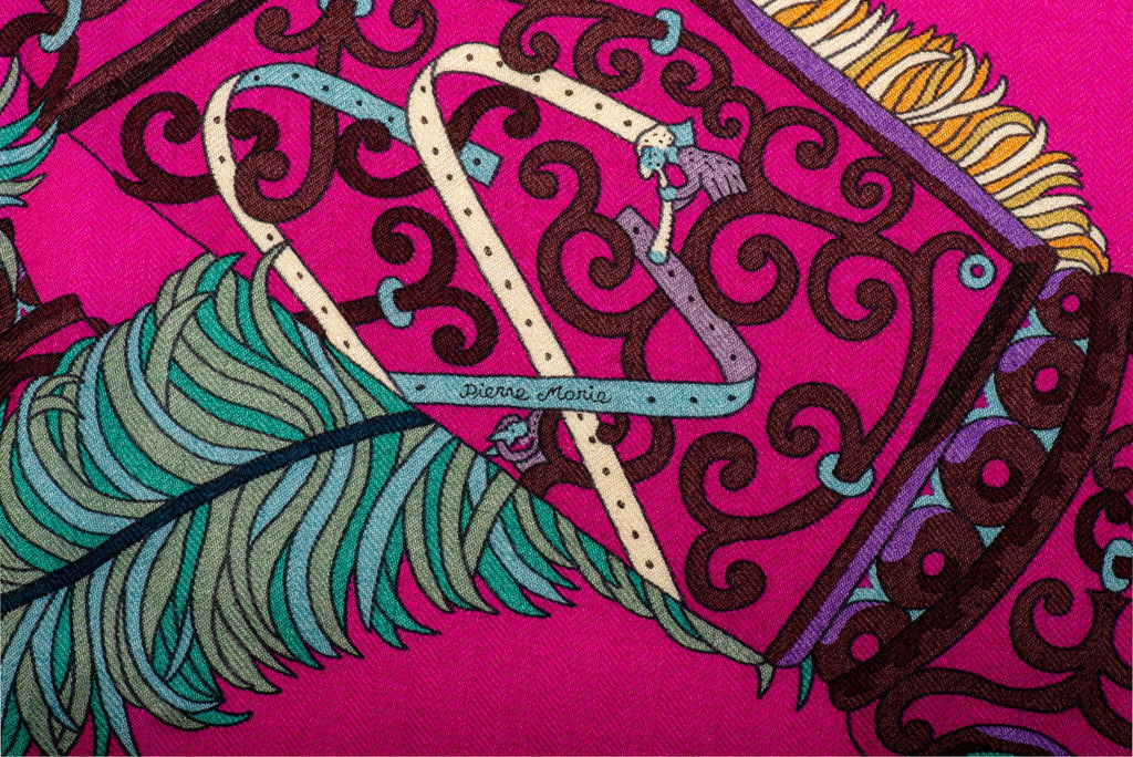 Hermès Sous lâ™egide de mars Shawl