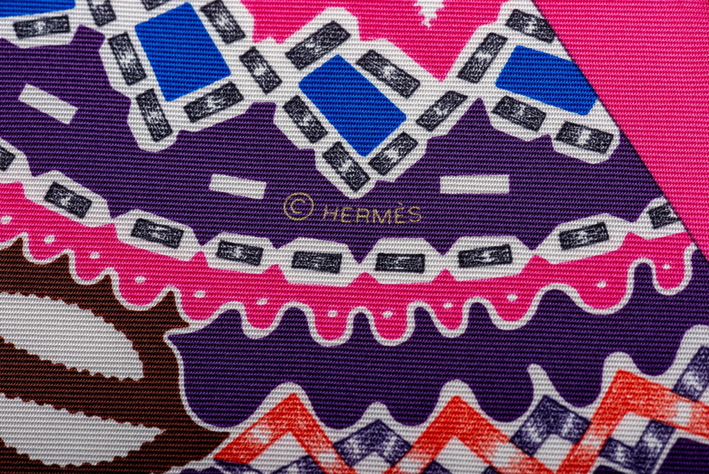 Hermès En attendant Ulysse Silk Gavroche