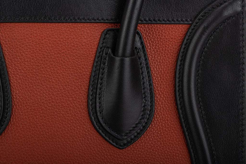 Celine New Bicolor Micro Luggage Bag